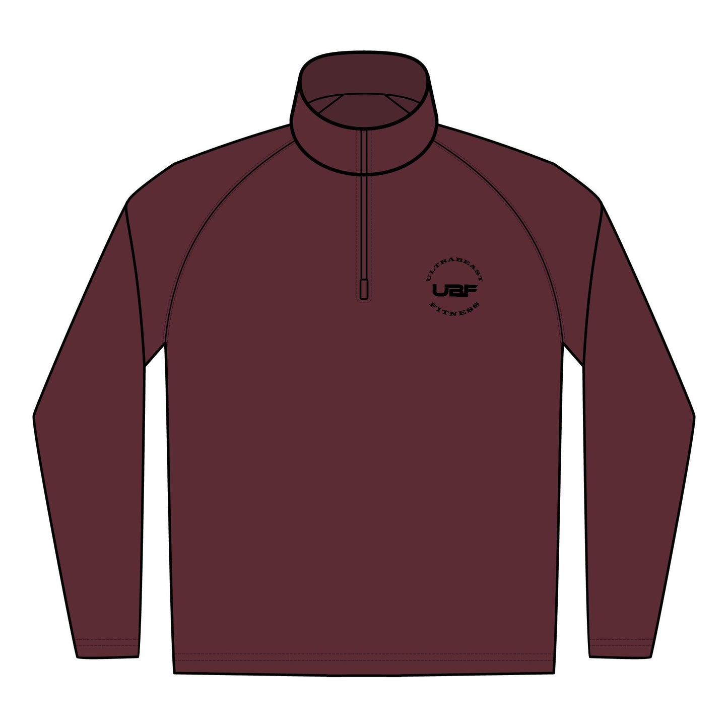 Men's Sport-Wick Stretch Quarter-Zip Pullover — Performance Embroidered Sportswear