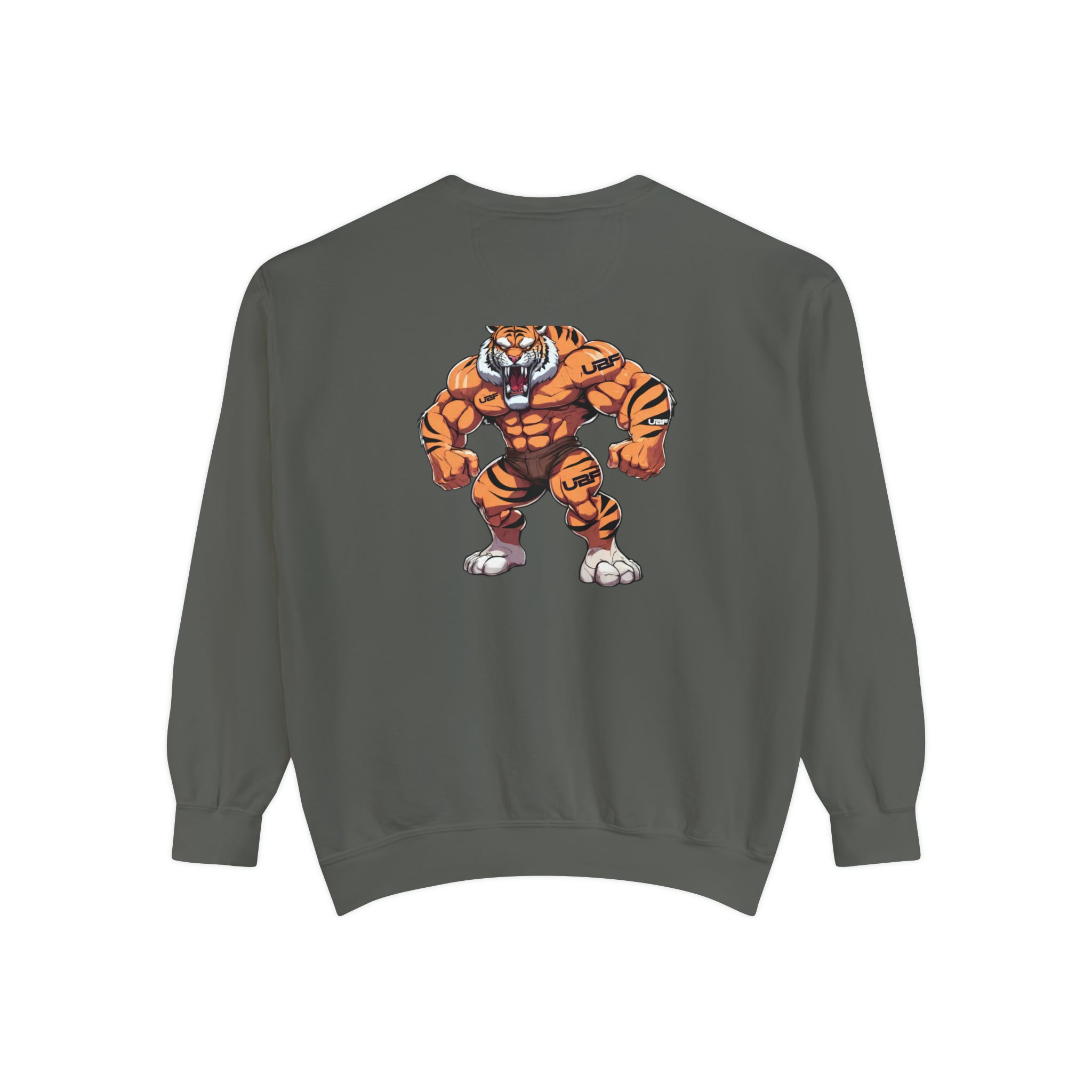 Men’s “Tatted Tiger” Garment-Dyed Sweatshirt