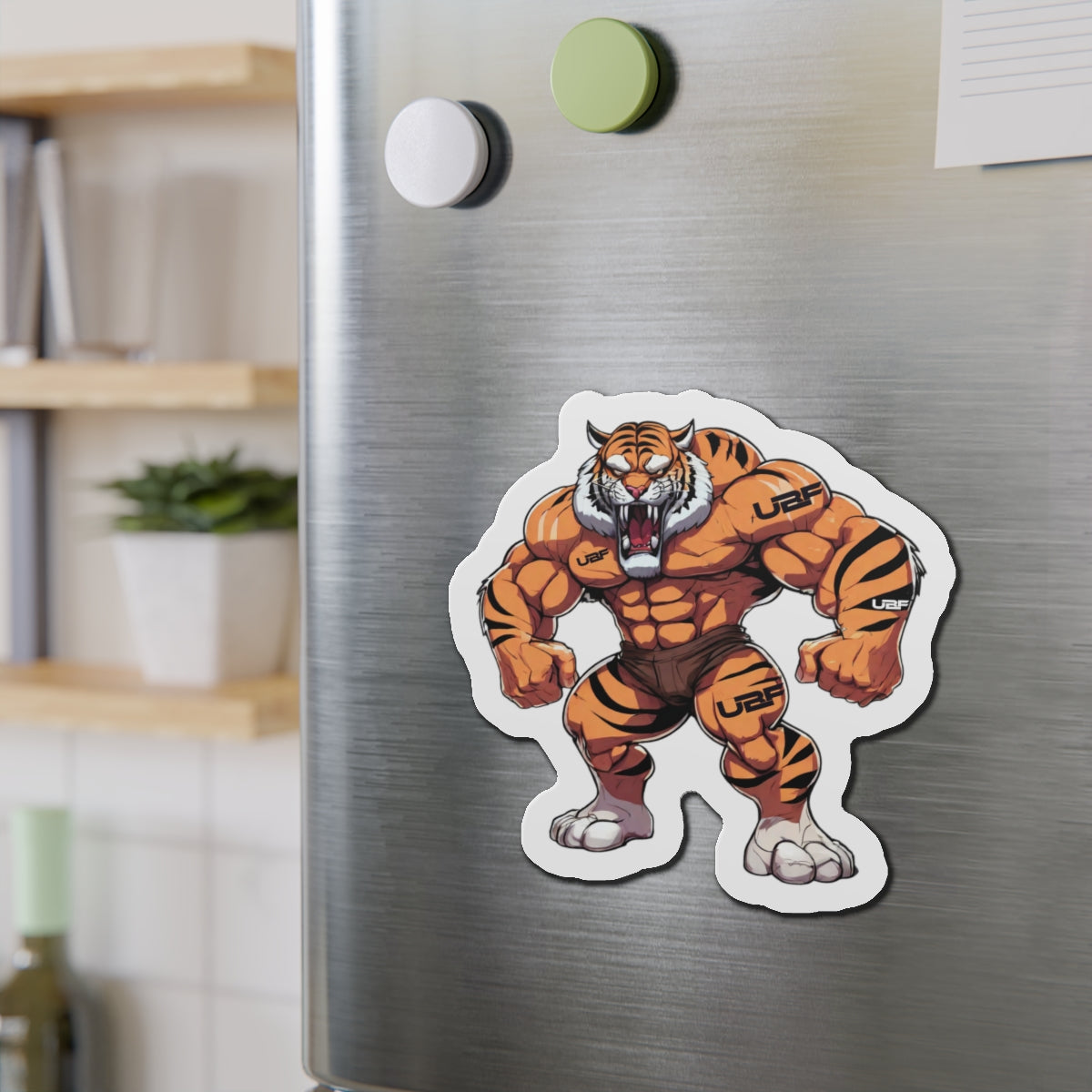 Tatted Tiger Magnets