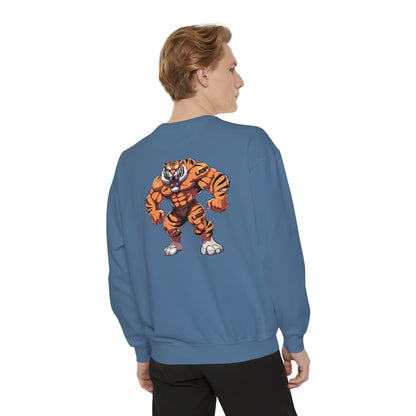 Men’s “Tatted Tiger” Garment-Dyed Sweatshirt