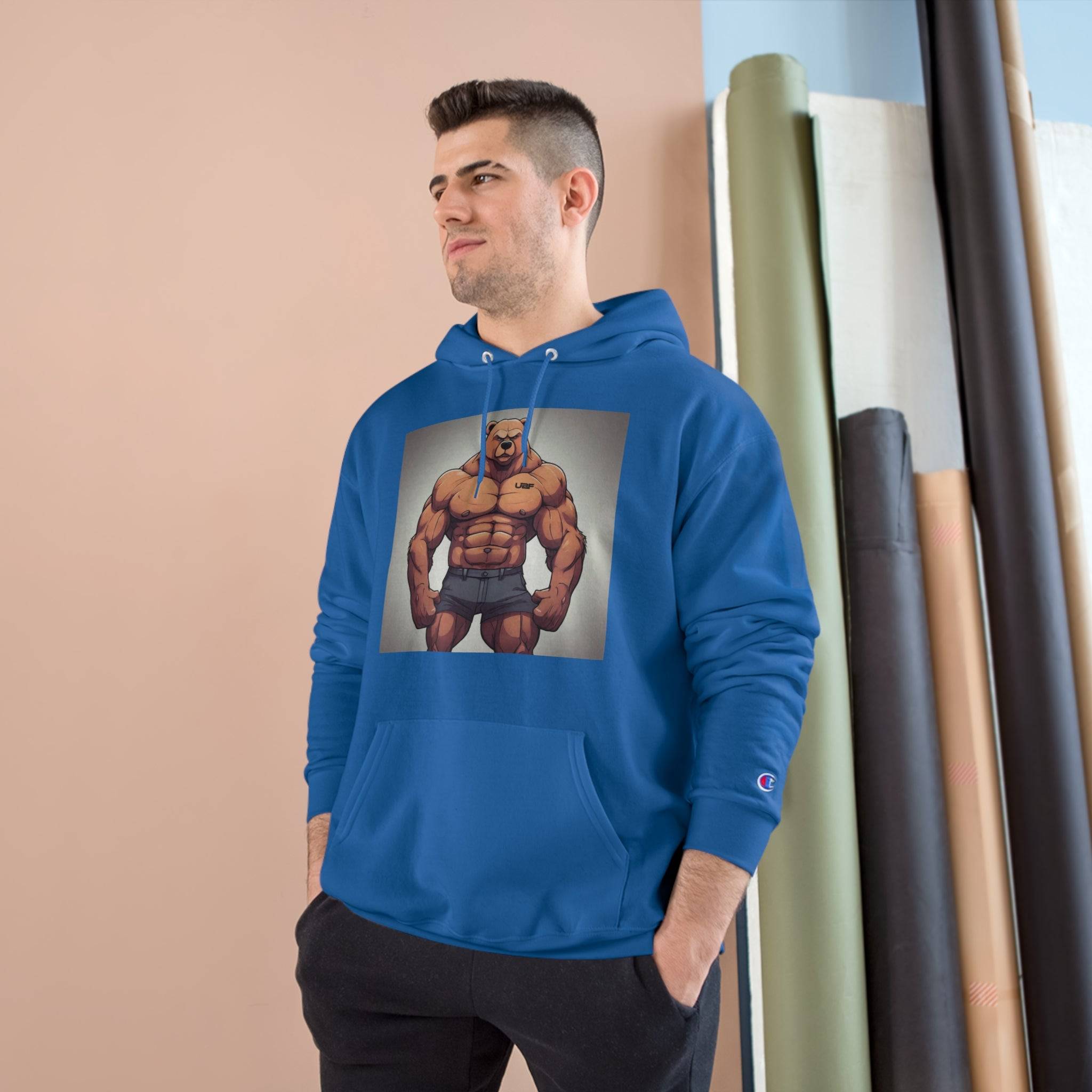 Jacked Ursa Champion Hoodie