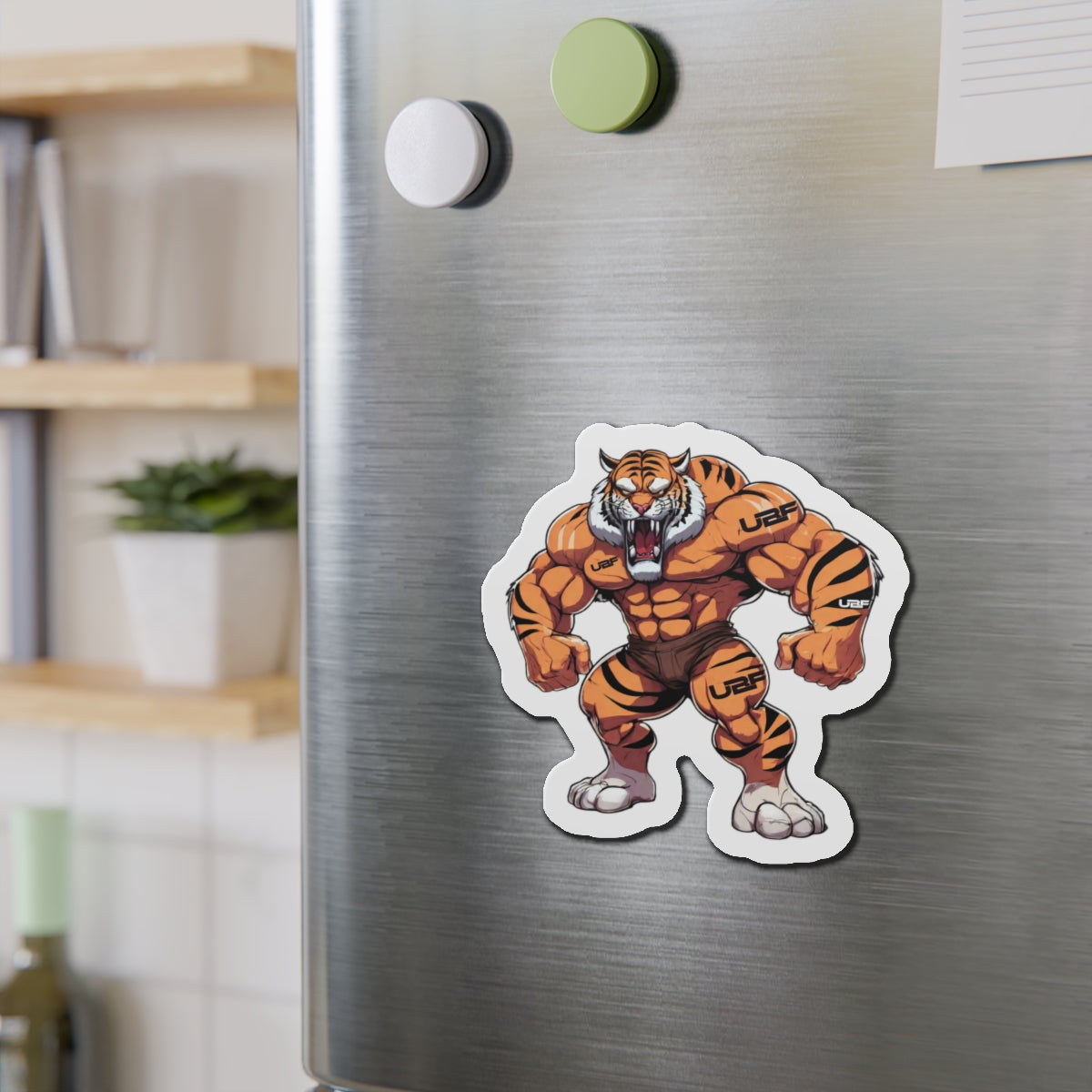 Tatted Tiger Magnets