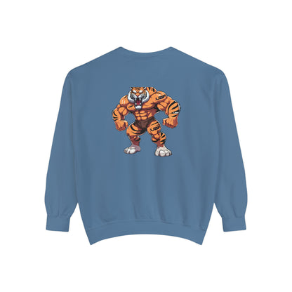 Men’s “Tatted Tiger” Garment-Dyed Sweatshirt