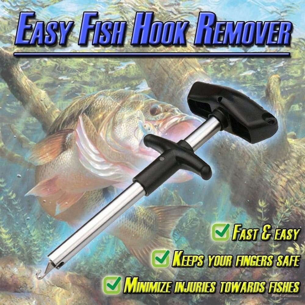 Easy Fish Hook Remover-New Fishing Tool Minimizing injuries.