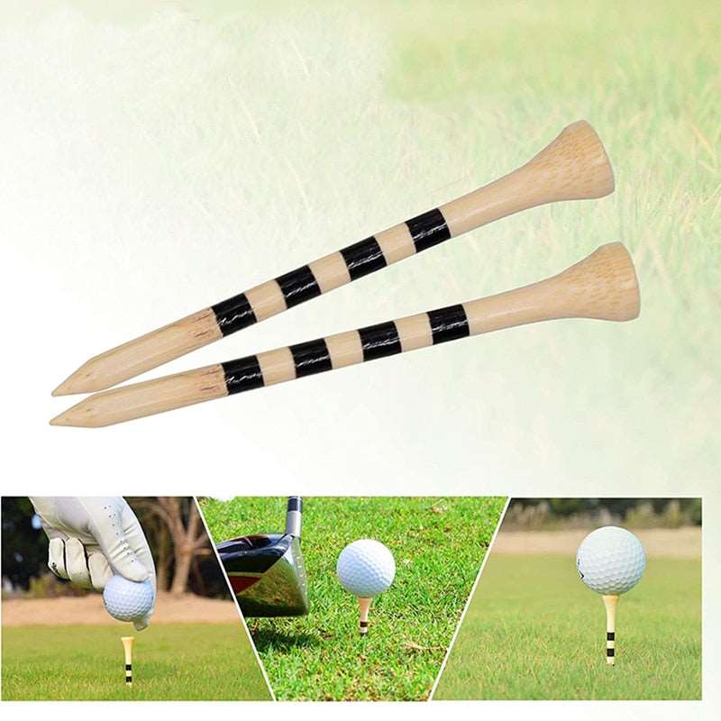 Elevate Your Golf Game with Professional Bamboo Golf Tees – Grab Your 100-Pack Today!