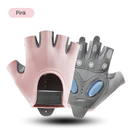 FlexiGrip Women’s Sports Gloves - Anti-Skid, Shock-Absorbent Yoga & Exercise Gloves, Breathable and Durable for Cycling