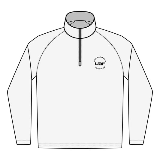 Men's Sport-Wick Stretch Quarter-Zip Pullover — Performance Embroidered Sportswear