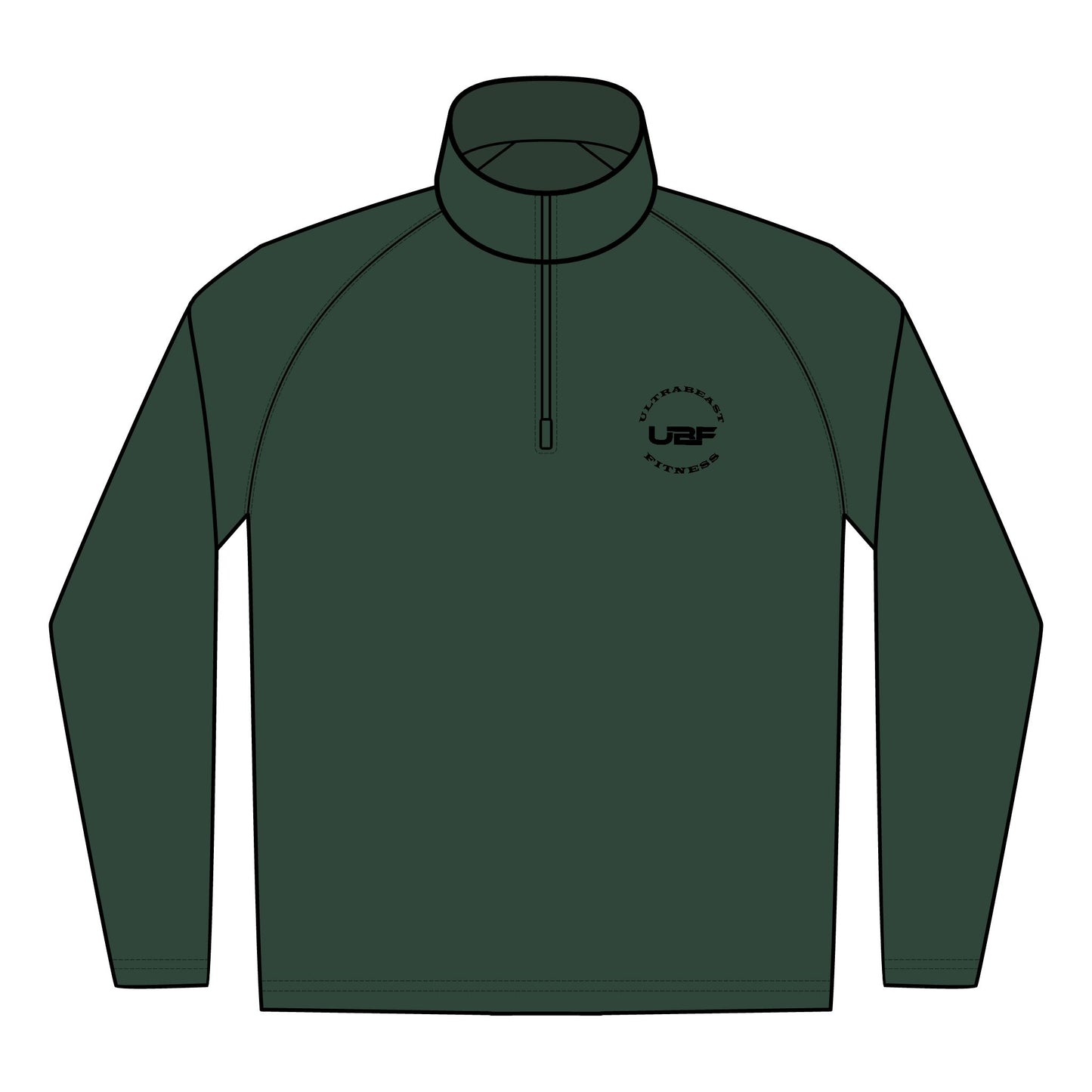 Men's Sport-Wick Stretch Quarter-Zip Pullover — Performance Embroidered Sportswear