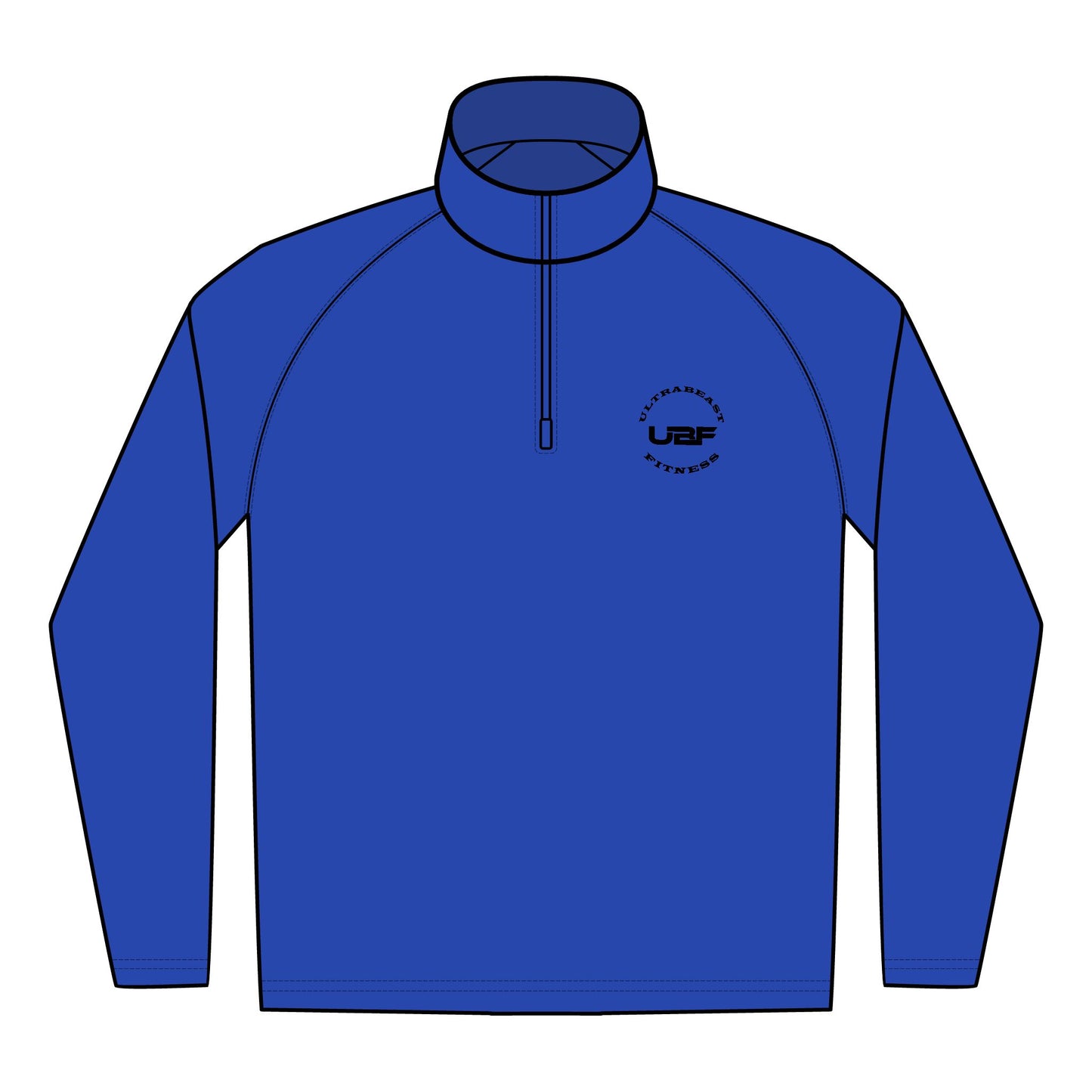 Men's Sport-Wick Stretch Quarter-Zip Pullover — Performance Embroidered Sportswear
