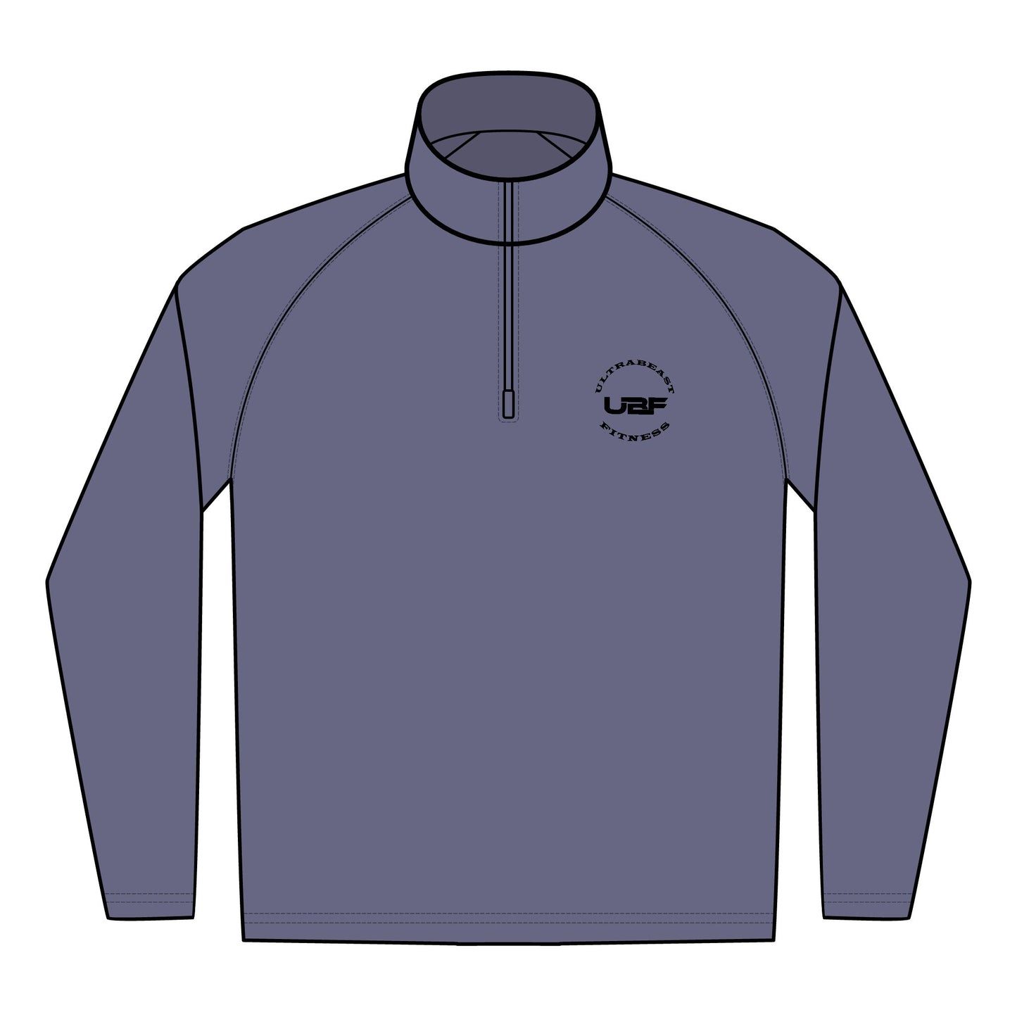 Men's Sport-Wick Stretch Quarter-Zip Pullover — Performance Embroidered Sportswear