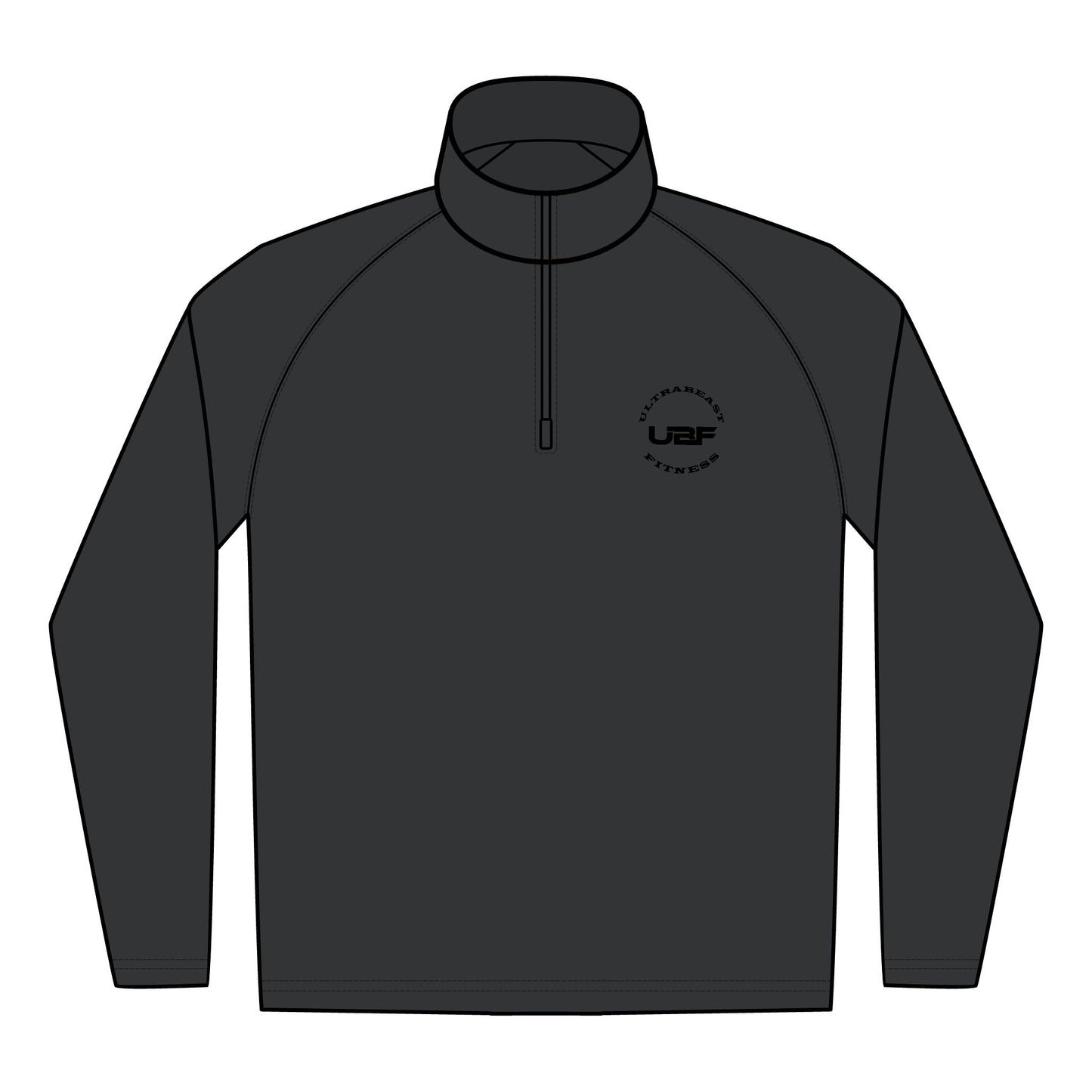 Men's Sport-Wick Stretch Quarter-Zip Pullover — Performance Embroidered Sportswear