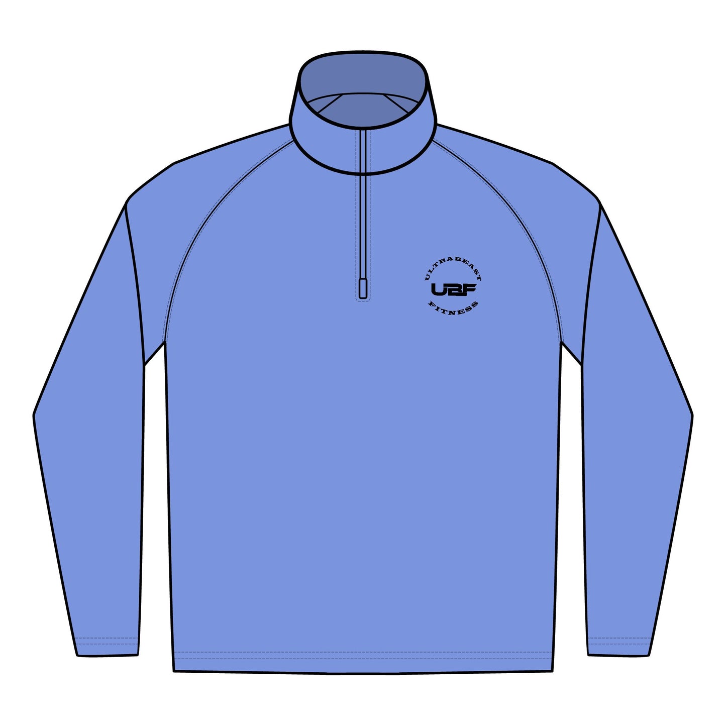 Men's Sport-Wick Stretch Quarter-Zip Pullover — Performance Embroidered Sportswear