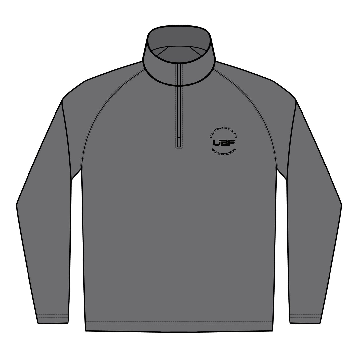 Men's Sport-Wick Stretch Quarter-Zip Pullover — Performance Embroidered Sportswear
