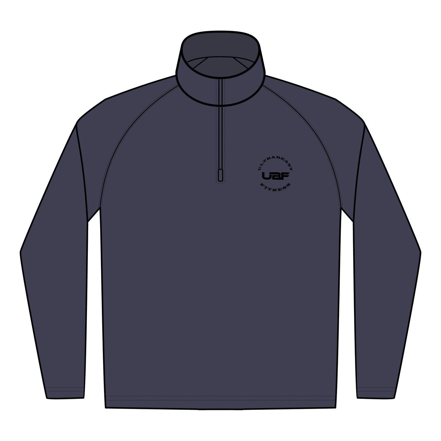 Men's Sport-Wick Stretch Quarter-Zip Pullover — Performance Embroidered Sportswear