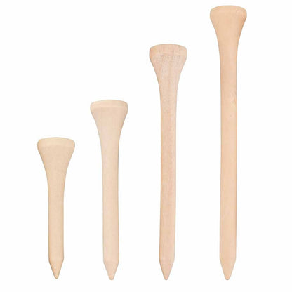 50PCS Wooden Golf Tees - Improve Your Game!