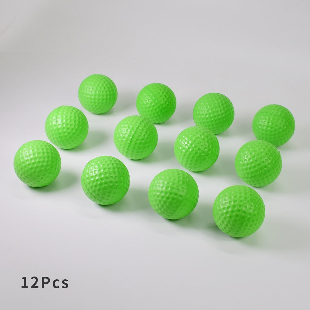 12Pcs Foam Golf Practice Balls - Perfect for Training