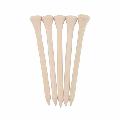 50PCS Wooden Golf Tees - Improve Your Game!