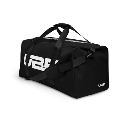 White and black UBF Duffle bag