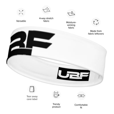 Black and white UBF Headband