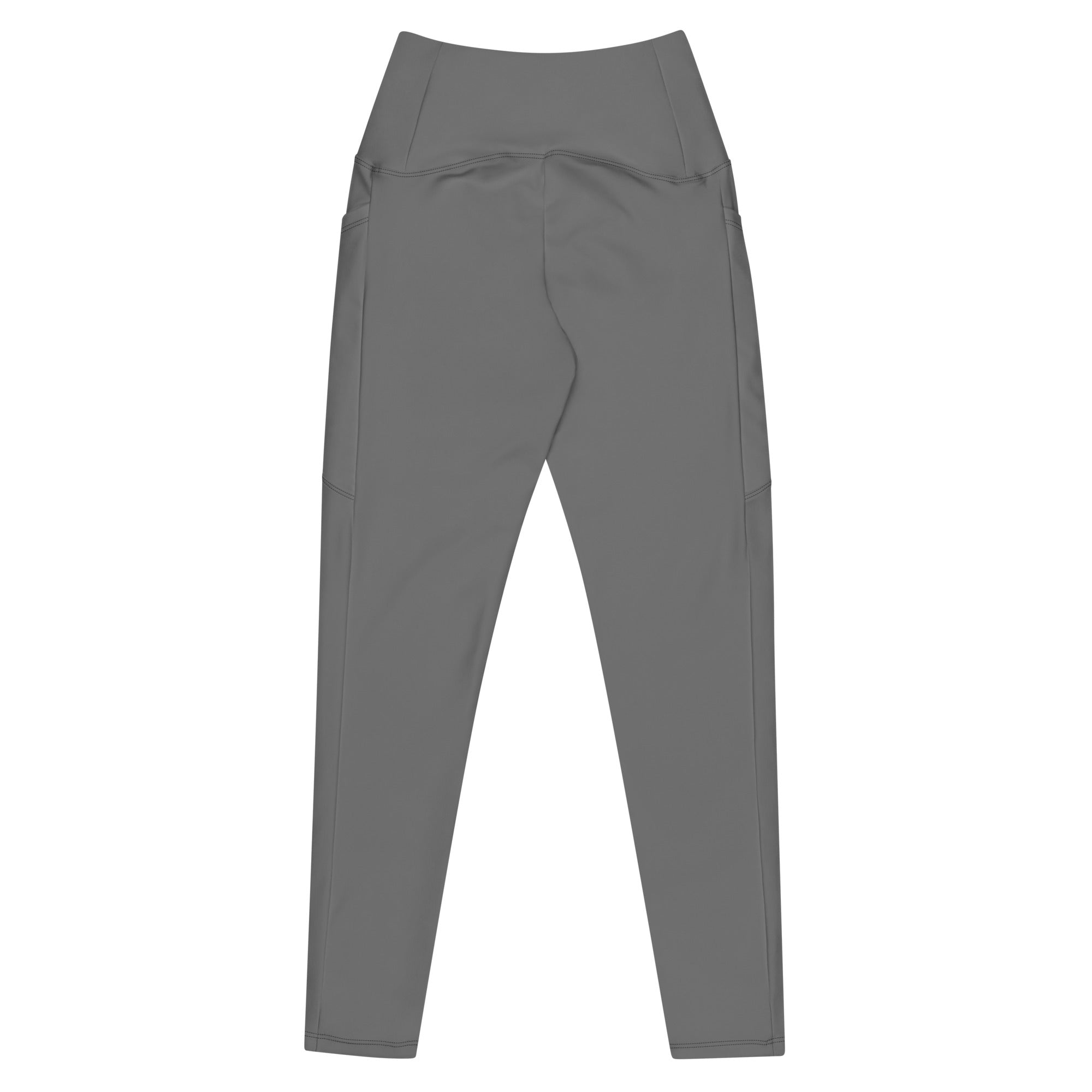 White UBF Grey Leggings with pockets