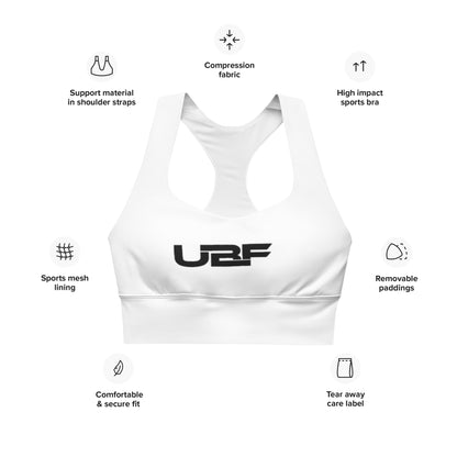 Longline sports bra