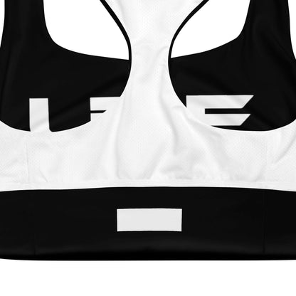 Longline sports bra