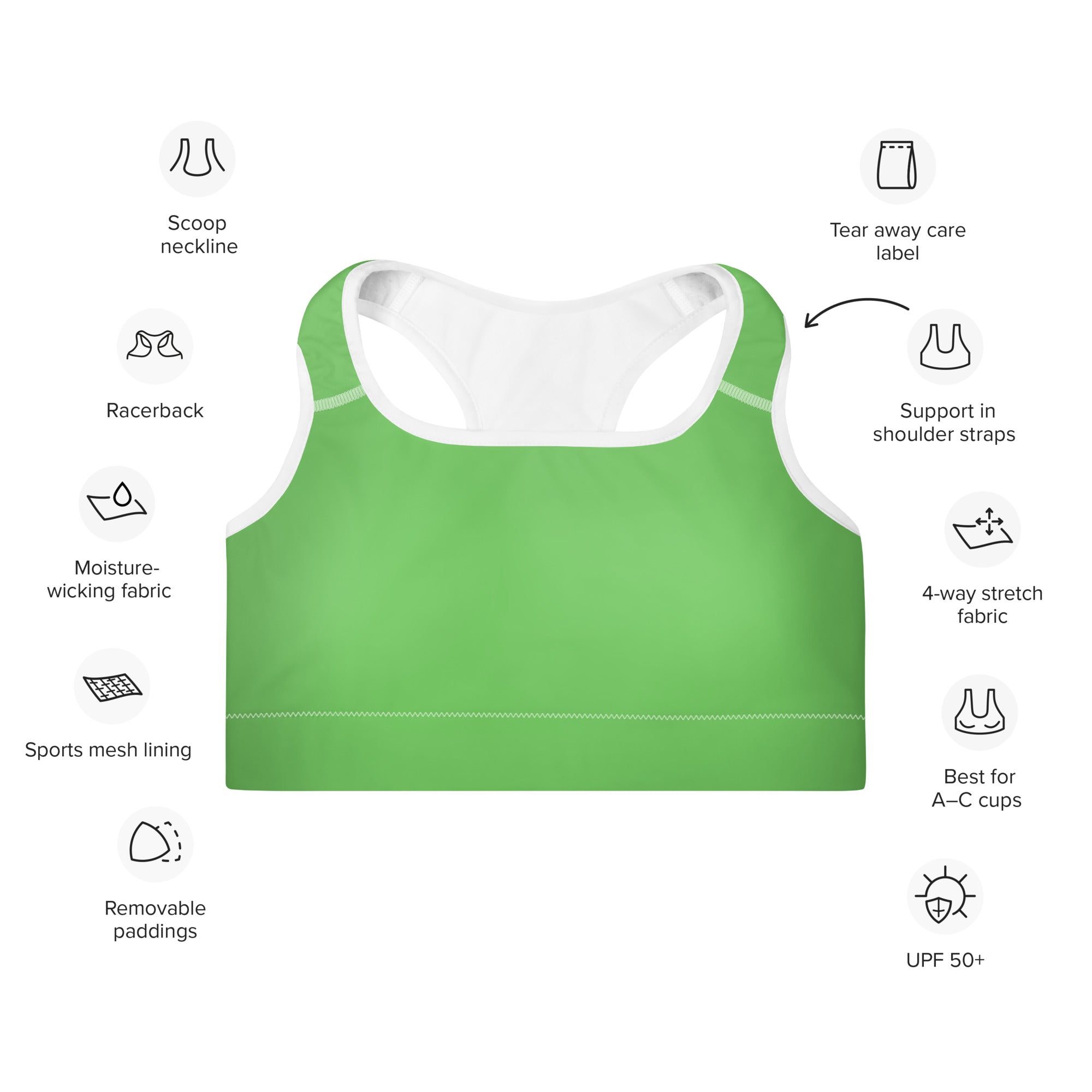 Mantis Padded Sports Bra