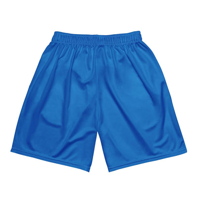 Black UBF Navy Blue mesh shorts