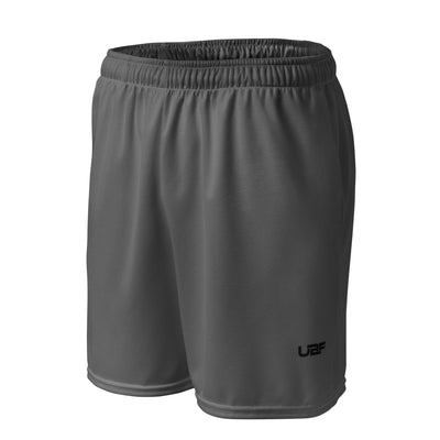 Men’s Black UBF Grey mesh shorts