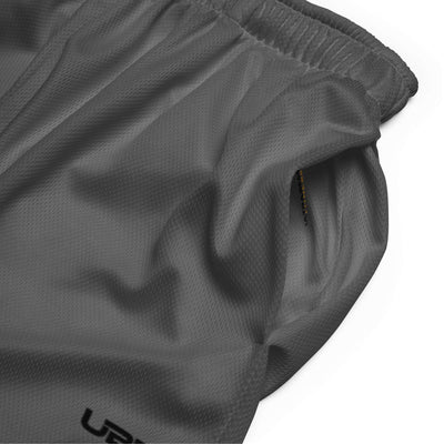 Men’s Black UBF Grey mesh shorts