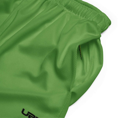 Black UBF Green mesh shorts