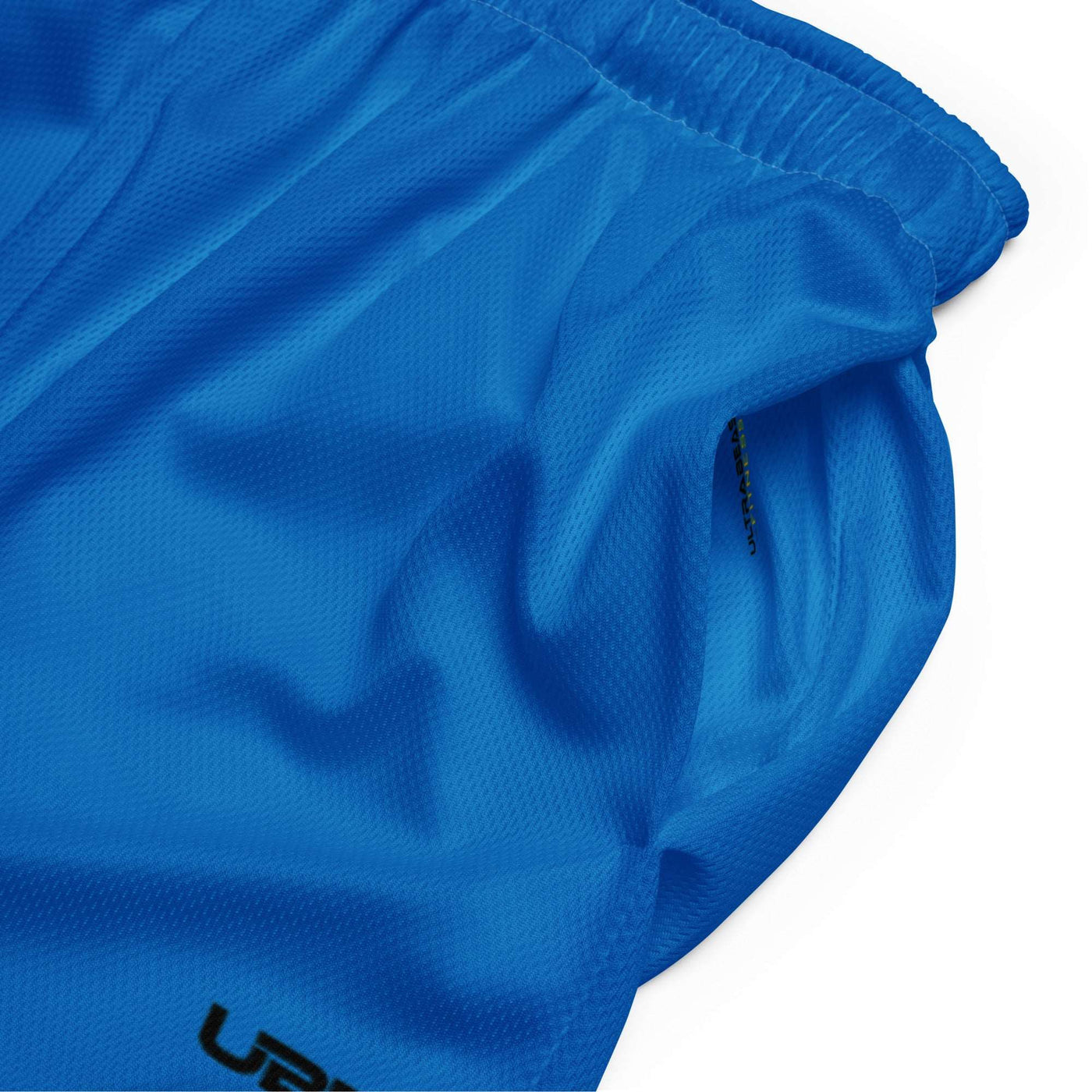 Black UBF Navy Blue mesh shorts