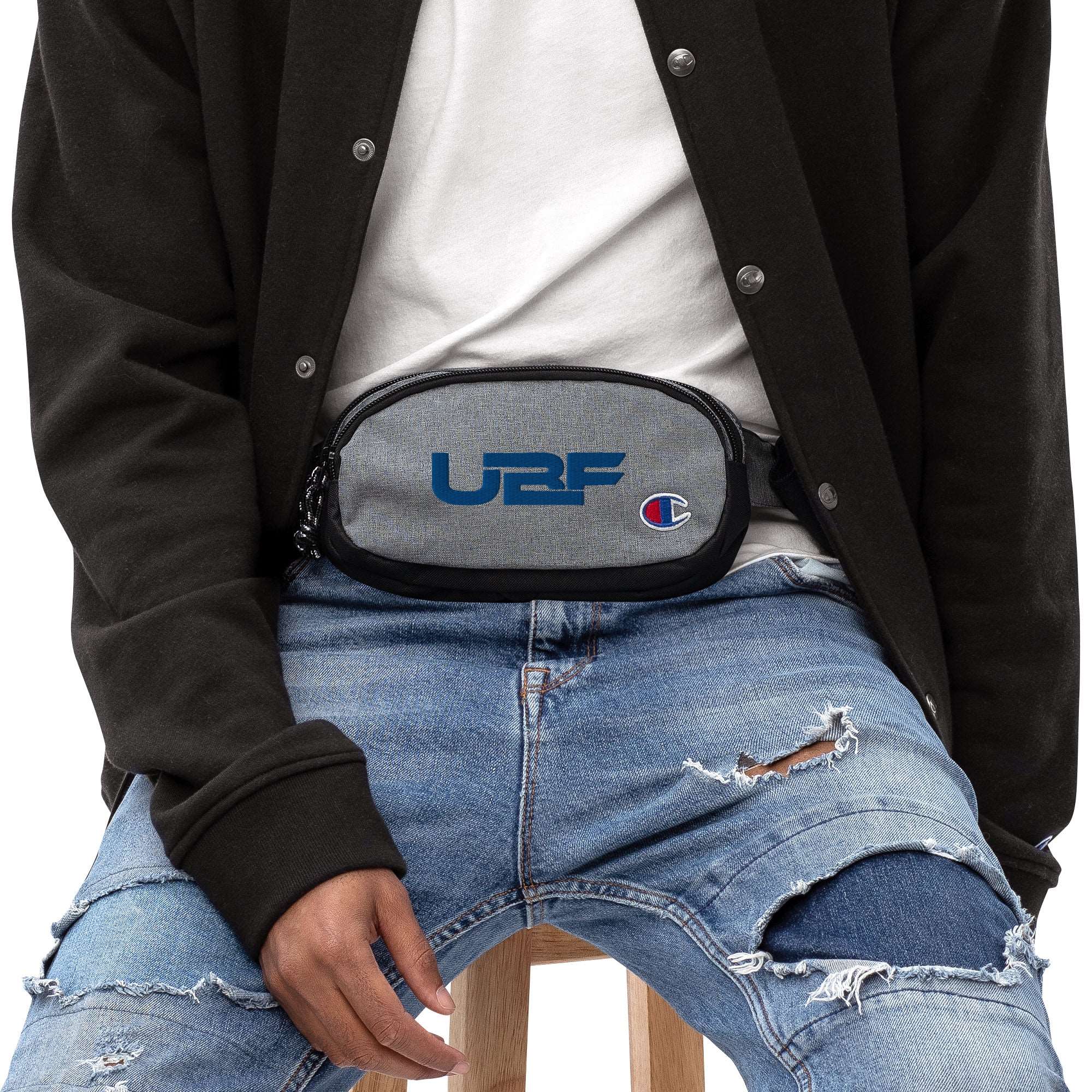 Royal blue UBF Champion fanny pack