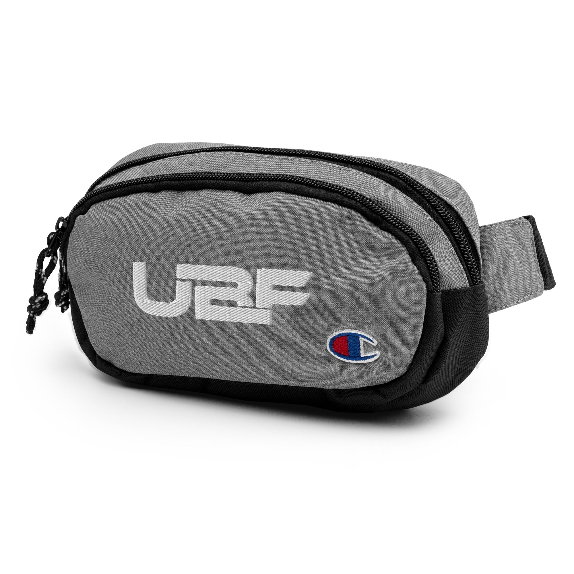 White UBF Champion fanny pack