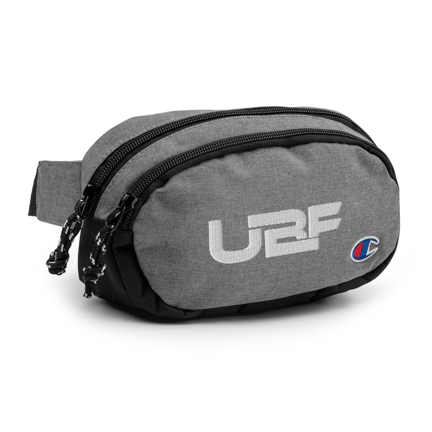 White UBF Champion fanny pack