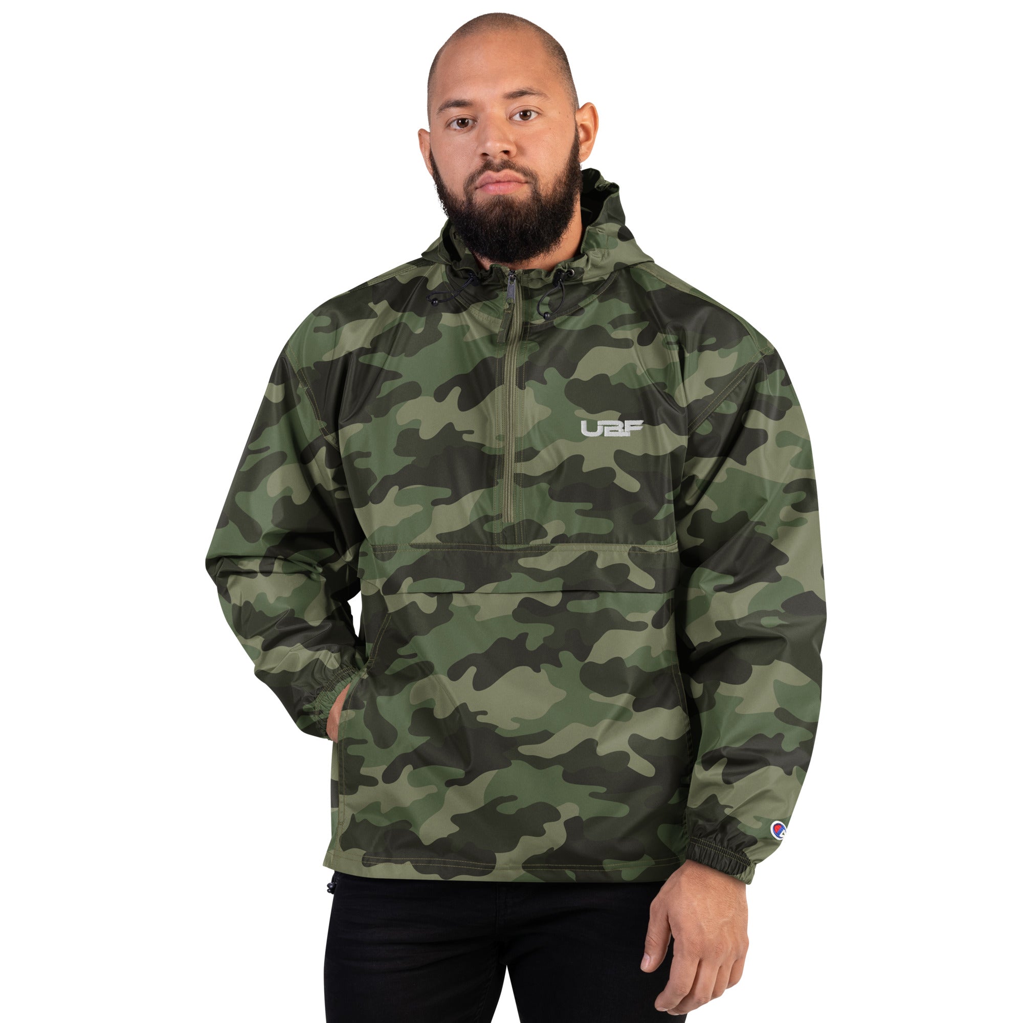 UBFxCHAMPION Embroidered Packable Jacket