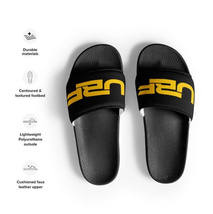 Men’s black UBF slides