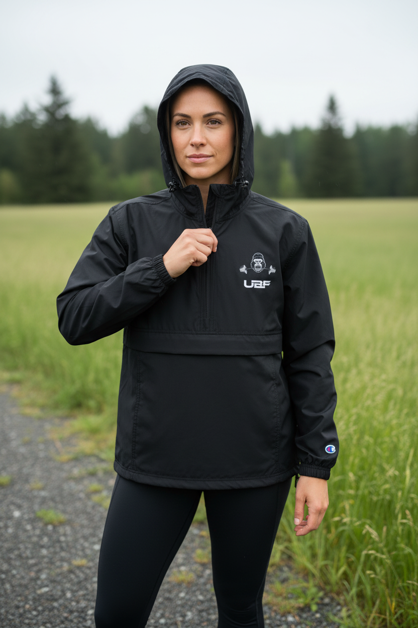 Women's UBF Gorillabar Packable Jacket (Champion Shell) — Wind & Rain-Resistant