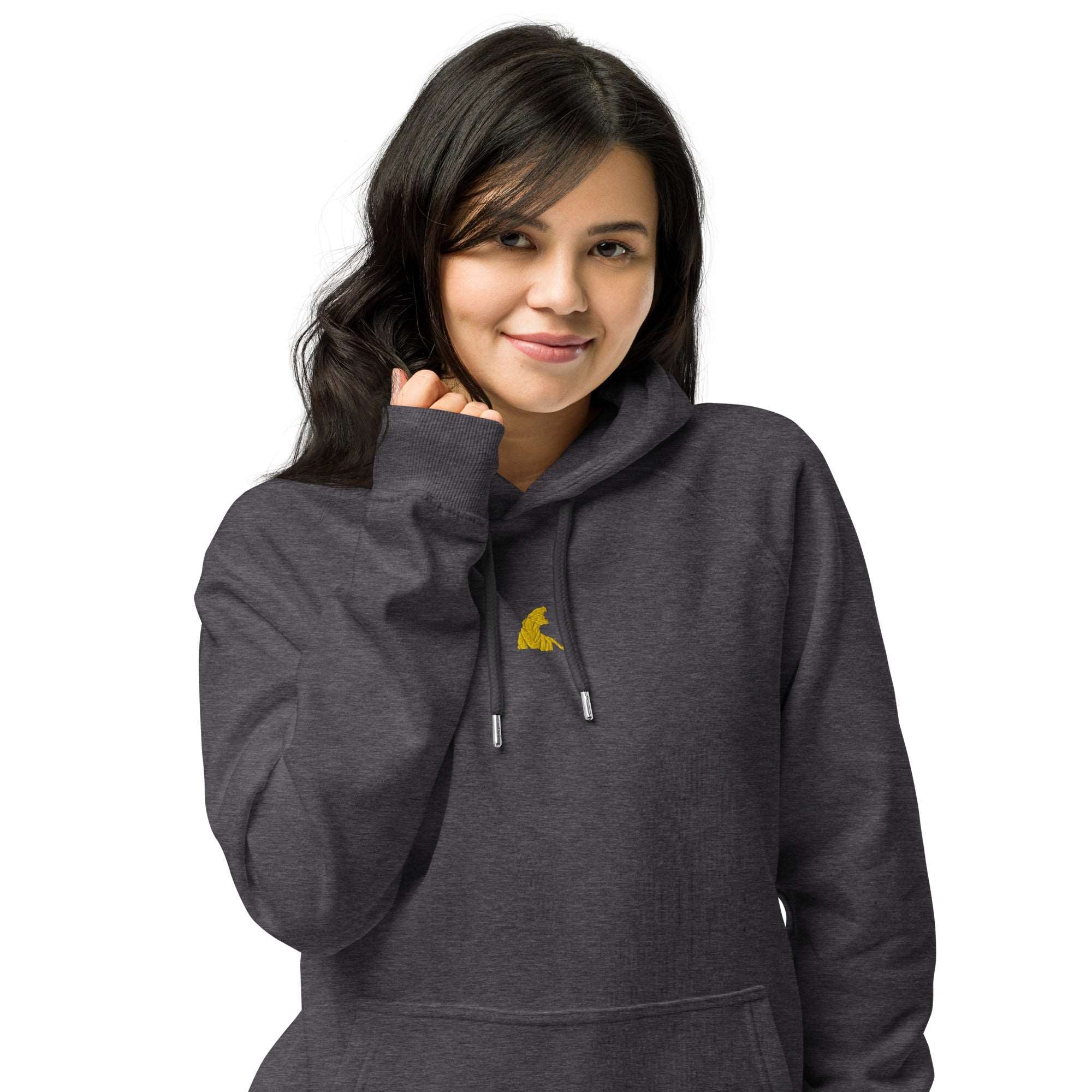 Women’s eco raglan hoodie