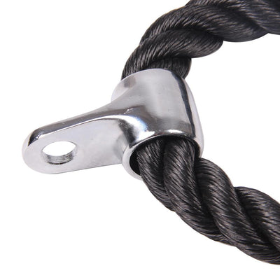 Black arm resistance bicep rope..