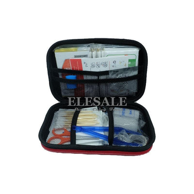 17 Items/64 pcs First Aid Emergency Kit EVA Pouch Car Bike Home Medical Bag Outdoor Sports Emergency Medical Treatment.