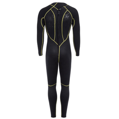 Mens 3MM High Elastic Full Body Sunblock Diving Wetsuit.