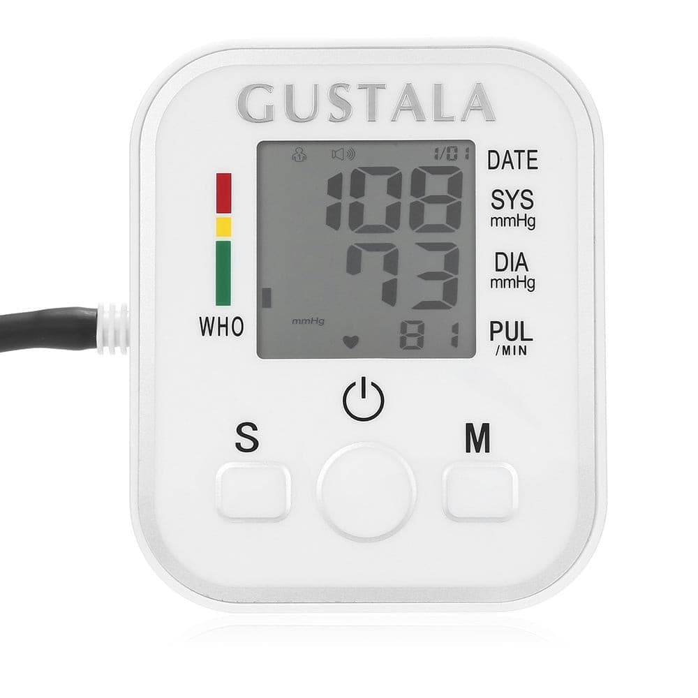 Electronic Arm Blood Pressure Pulse Monitor with Voice Function.