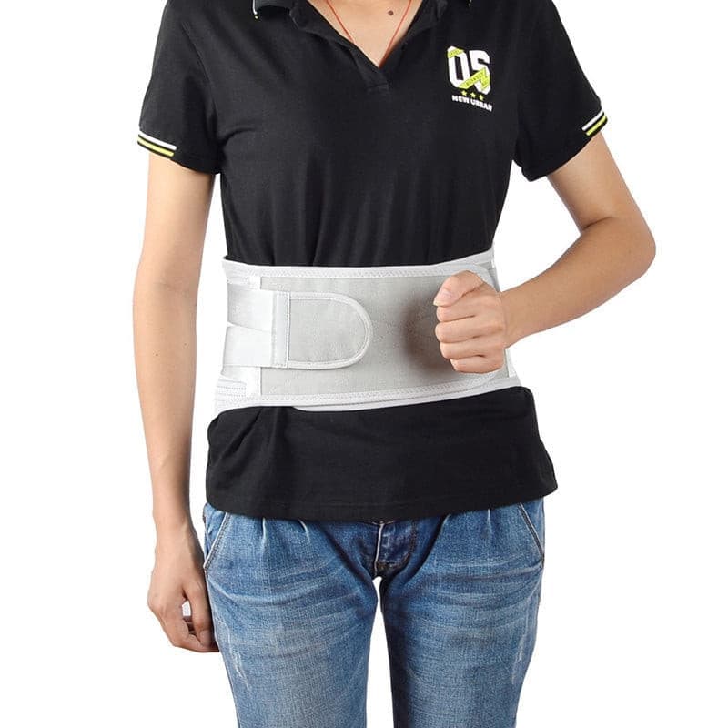 Breathable Widened Steel Plate Support Belt / Waist Plate Protruding Fixed Belt.