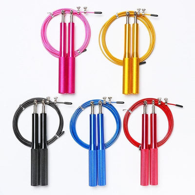 Adjustable Jumping Rope Aluminum Alloy Handle.