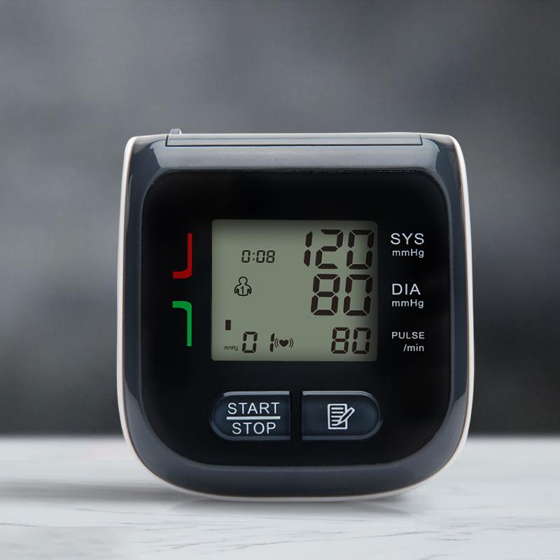 Automatic Wrist Blood Pressure Monitor Digital LCD Cuff  home blood pressure Monitor.