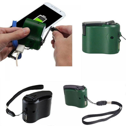 USB Phone Emergency Charger For Camping Hiking Outdoors.