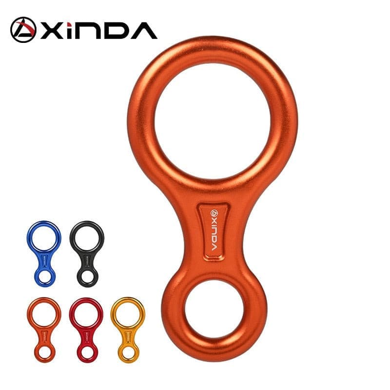 Rock Climbing 8-Shaped Eight Ring 45KN Descender.