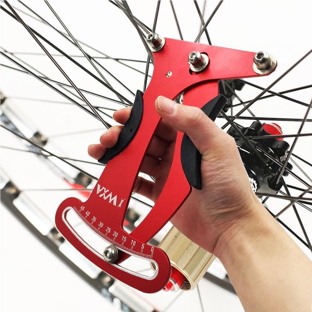 Bicycle Spoke Tension Meter Measures  Tension For Building/Truing Wheels  Repair Tools.