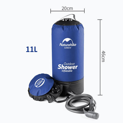 11L Pvc Portable Outdoor Camping Shower Waterbag.